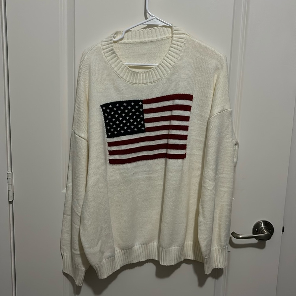USA flag sweater
